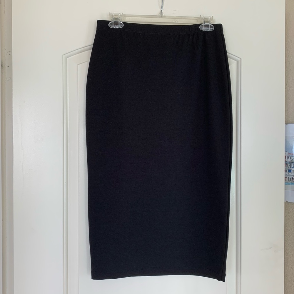 Max studio black pencil skirt